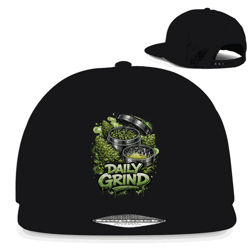 Snapback Rapper Cap - Daily Grind | Division420®