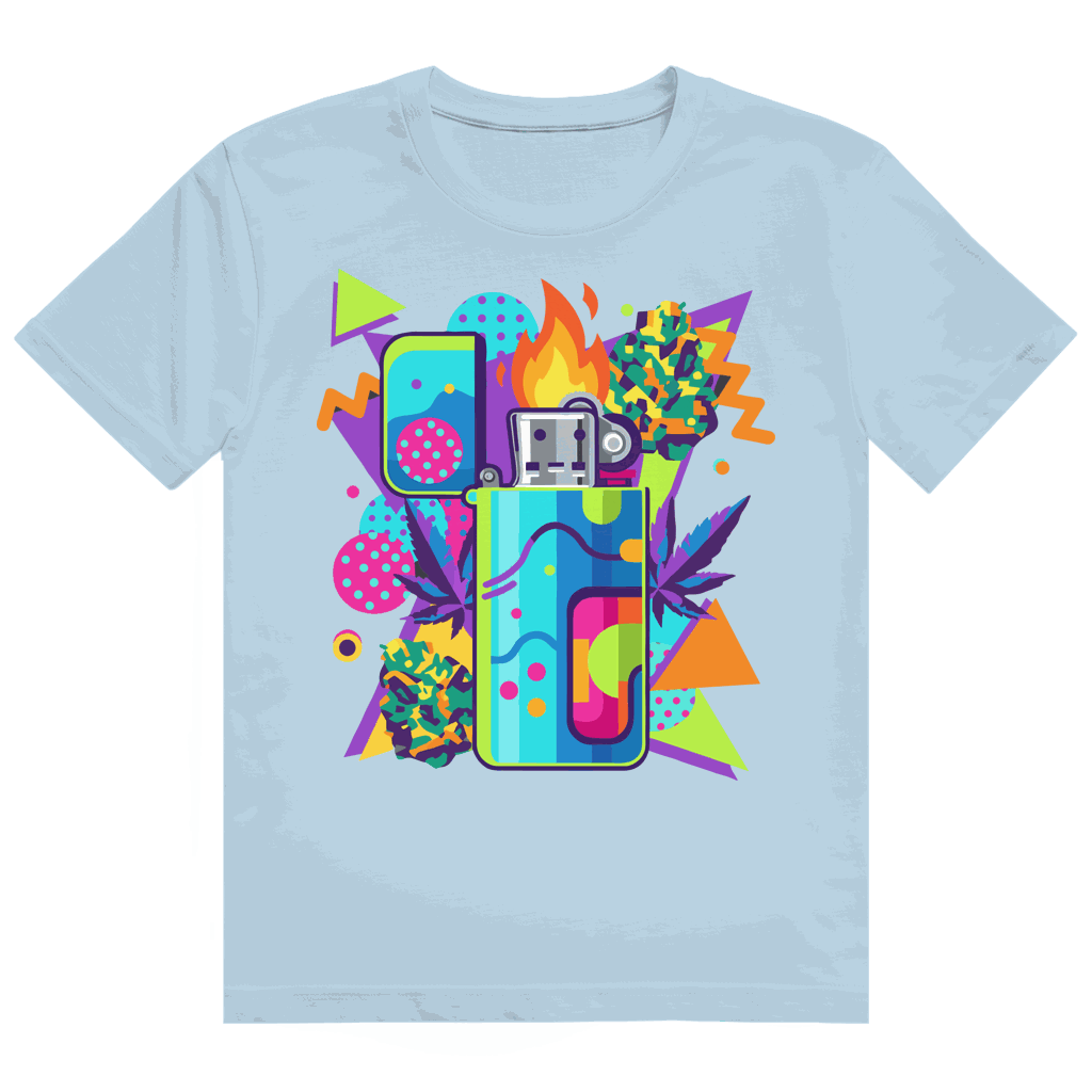 Heavy Cotton T-Shirt - Flame On Art Print | Division420®