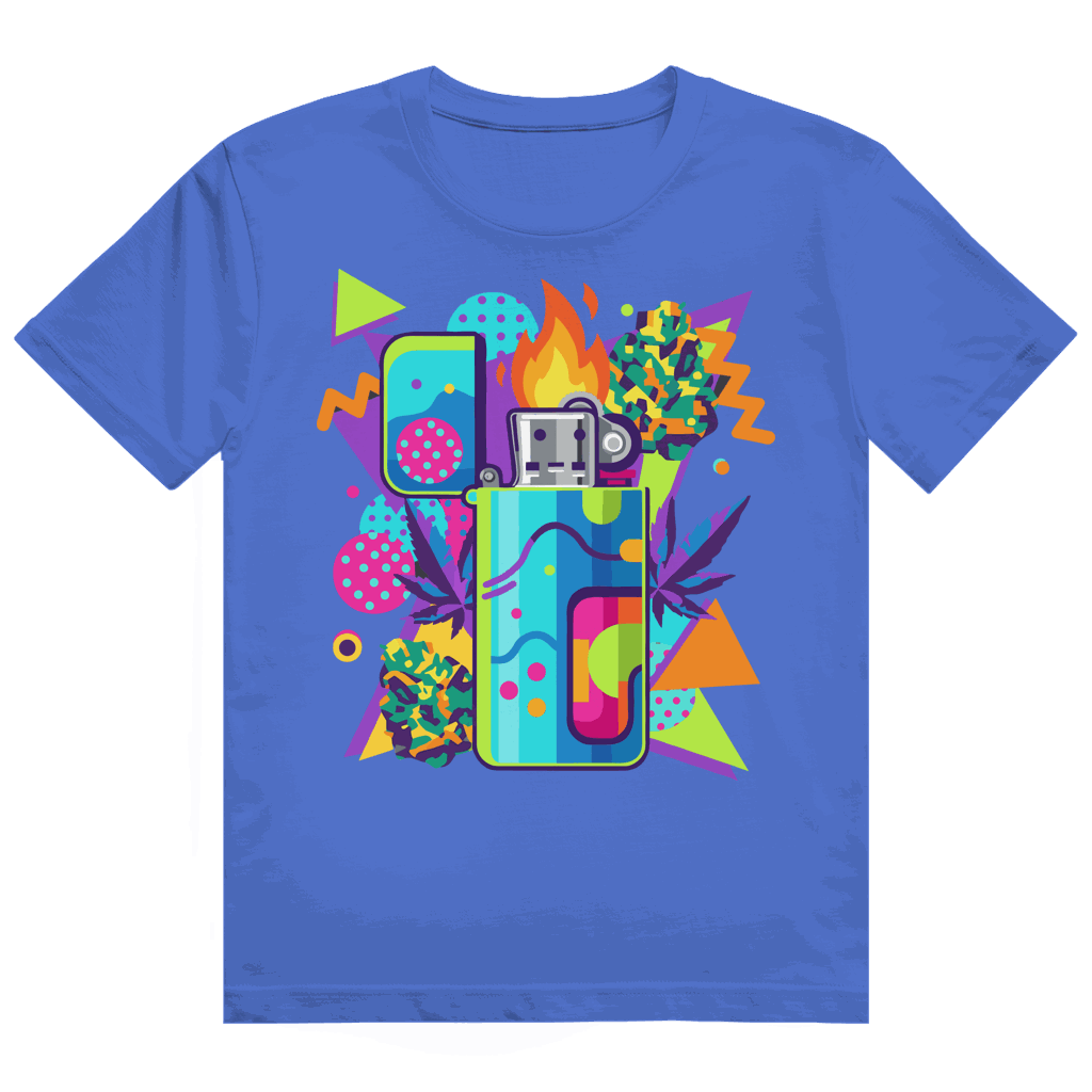 Heavy Cotton T-Shirt - Flame On Art Print | Division420®