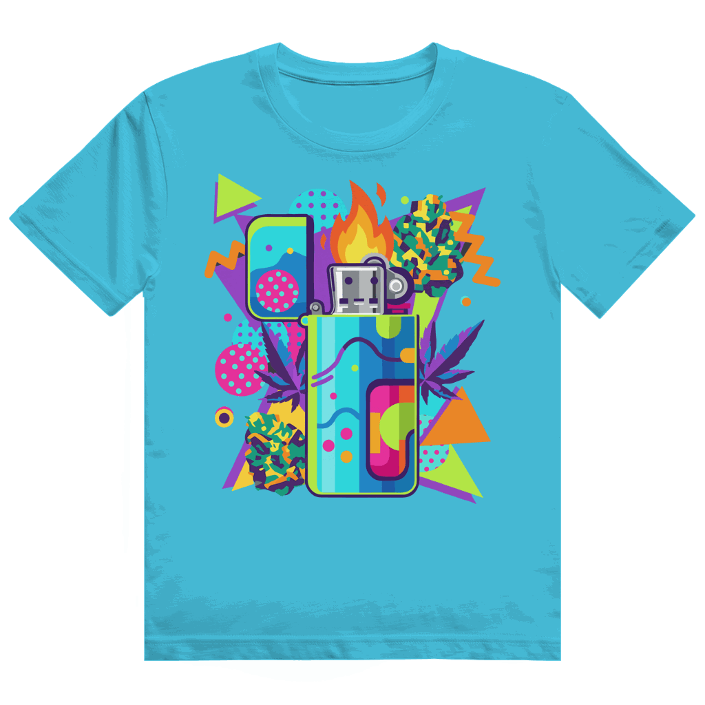 Heavy Cotton T-Shirt - Flame On Art Print | Division420®