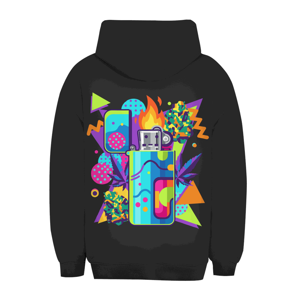 Unisex Oversize Hoodie - Flame On Art Print | Division420®