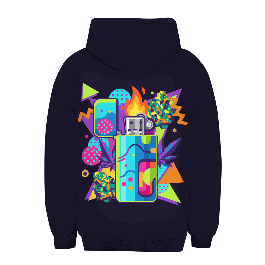 Unisex Oversize Hoodie - Flame On Art Print | Division420®