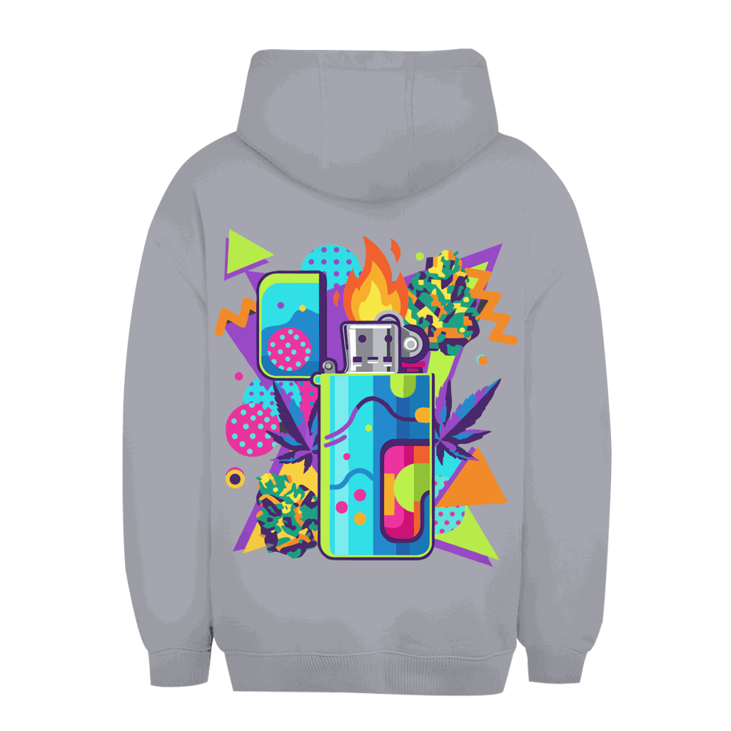 Unisex Oversize Hoodie - Flame On Art Print | Division420®
