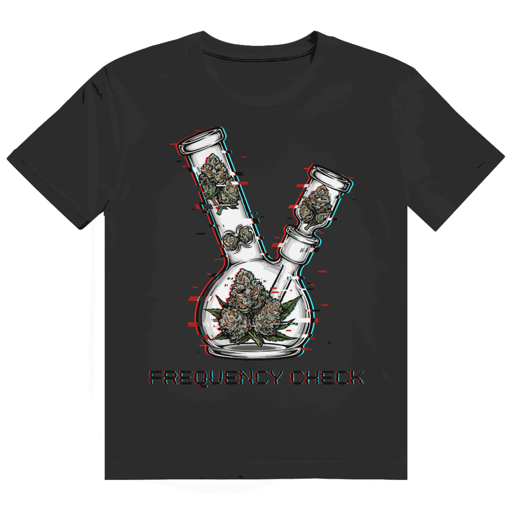 Heavy Cotton T-Shirt - Frequency Check | Division420®