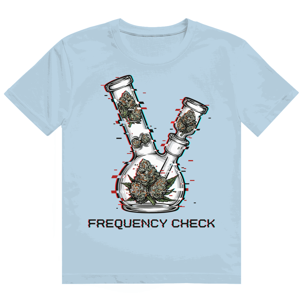 Heavy Cotton T-Shirt - Frequency Check | Division420®