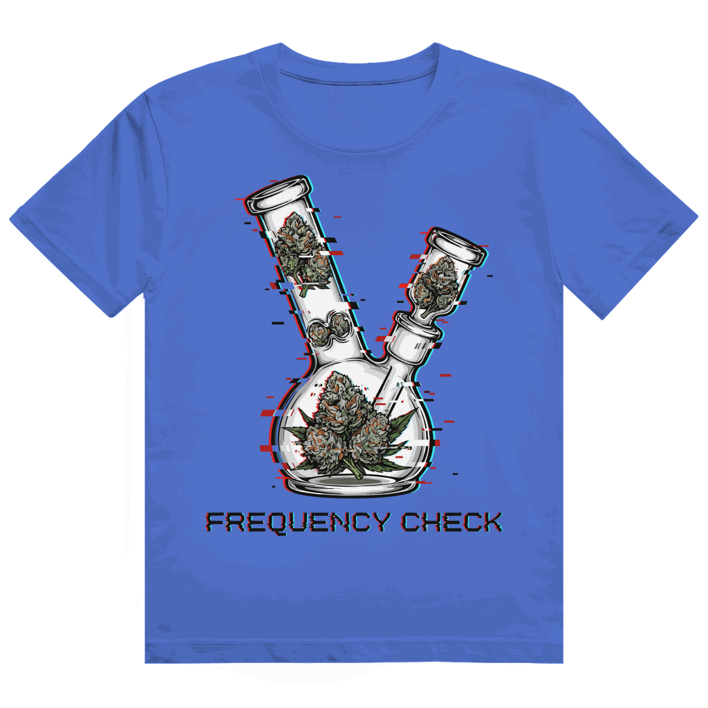 Heavy Cotton T-Shirt - Frequency Check | Division420®
