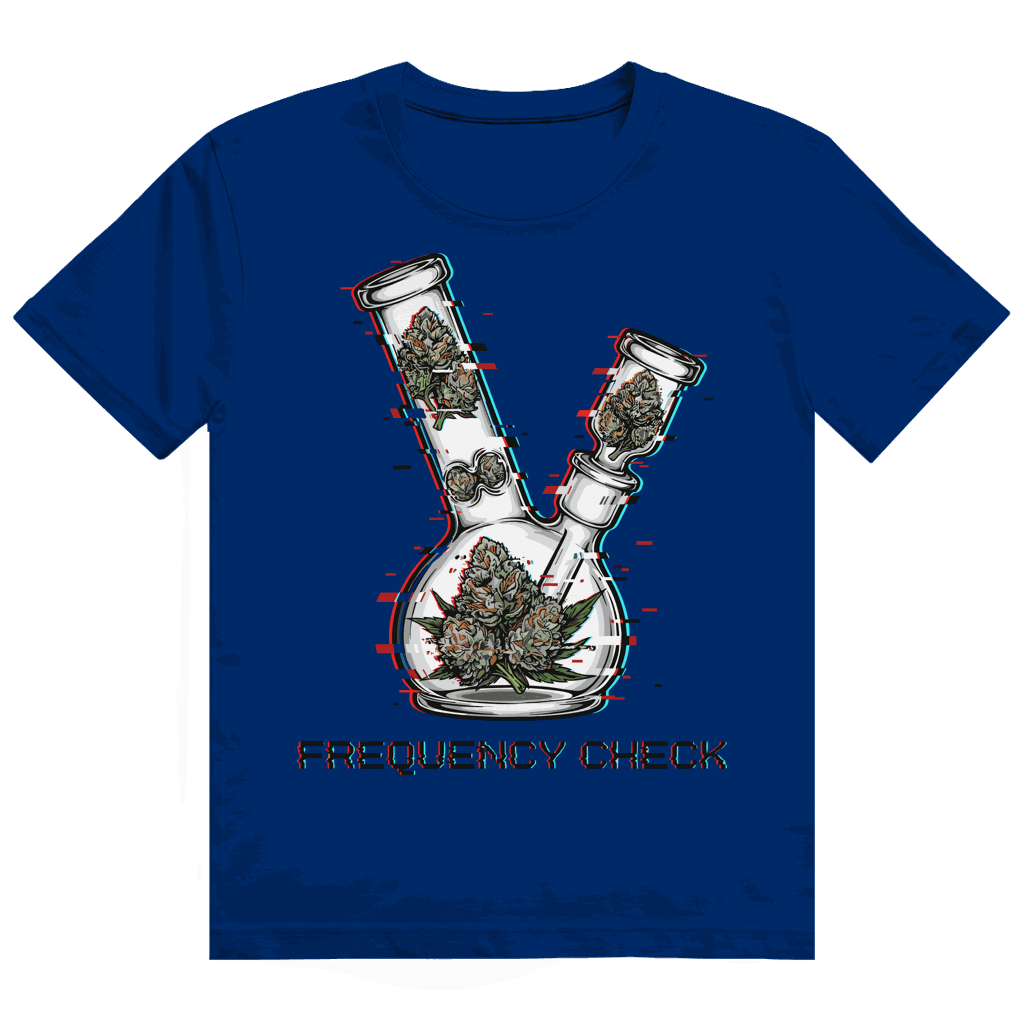 Heavy Cotton T-Shirt - Frequency Check | Division420®
