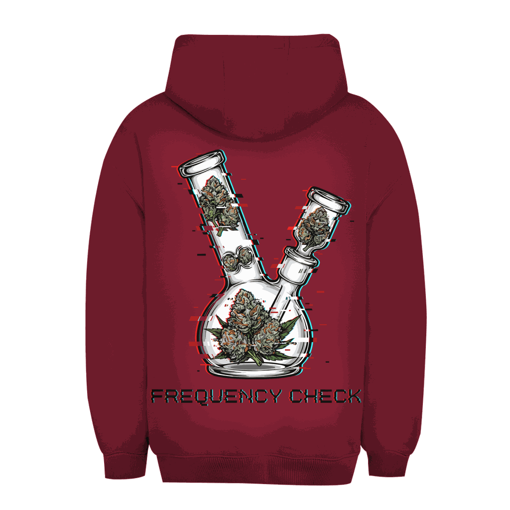 Unisex Oversize Hoodie - Frequency Check | Division420®