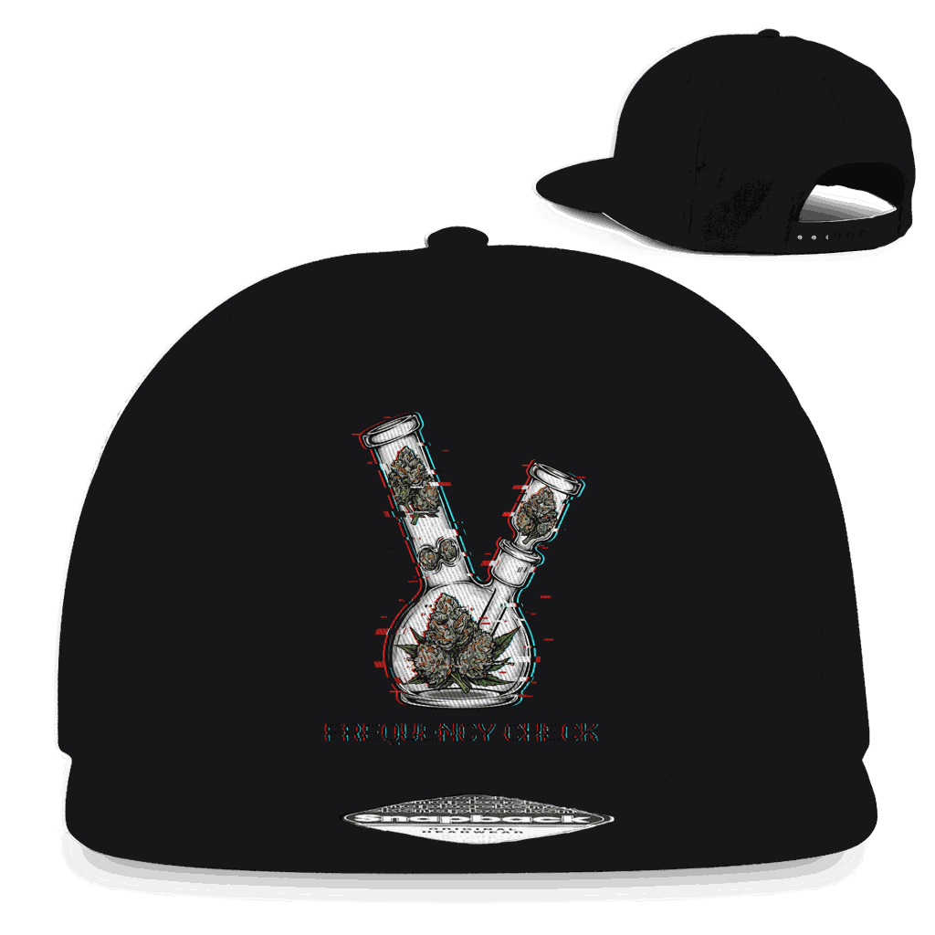 Snapback Rapper Cap - Frequency Check | Division420®
