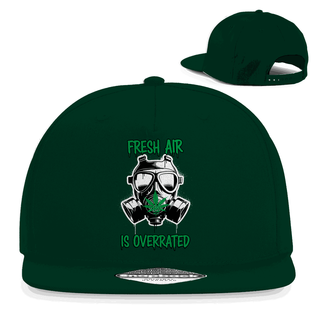 Snapback Rapper Cap - Fresh Air is Overrated | Division420®