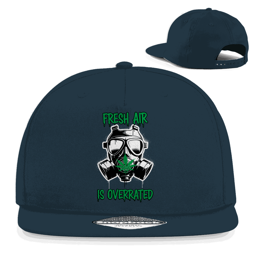 Snapback Rapper Cap - Fresh Air is Overrated | Division420®