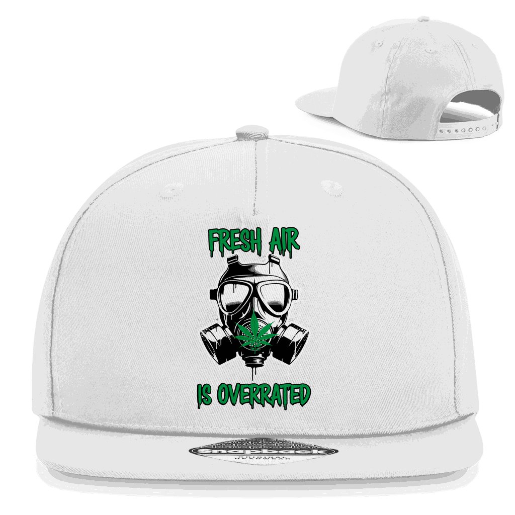 Snapback Rapper Cap - Fresh Air is Overrated | Division420®
