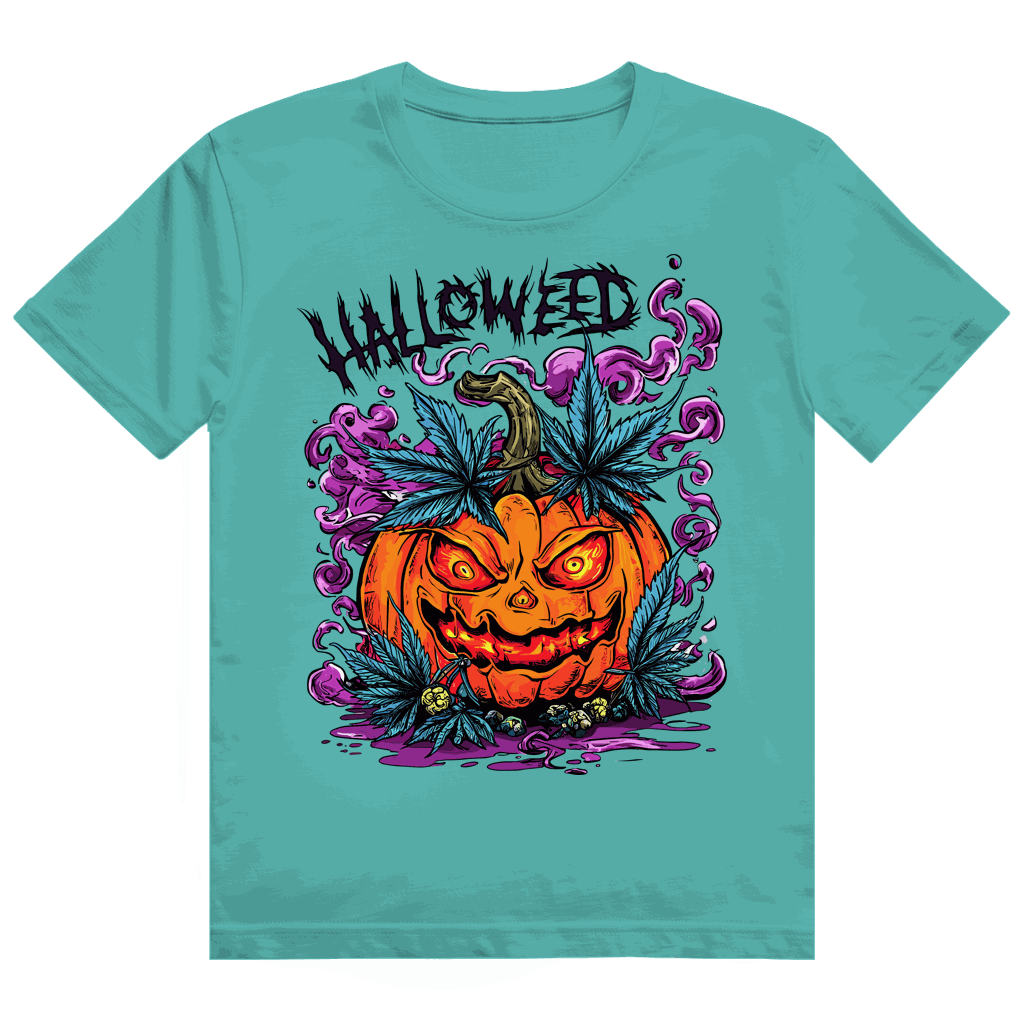 Heavy Cotton T-Shirt - Halloweed Pumpkin | Division420®