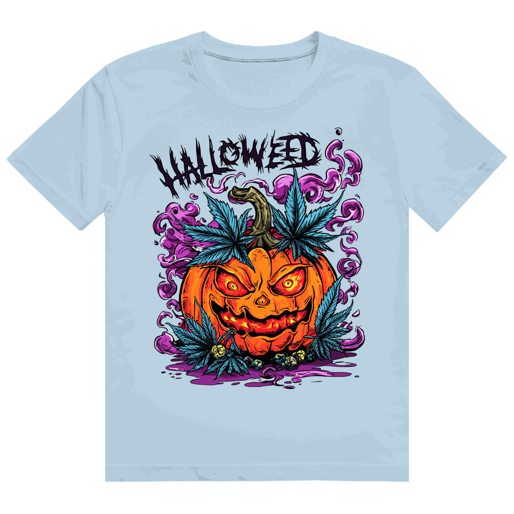 Heavy Cotton T-Shirt - Halloweed Pumpkin | Division420®