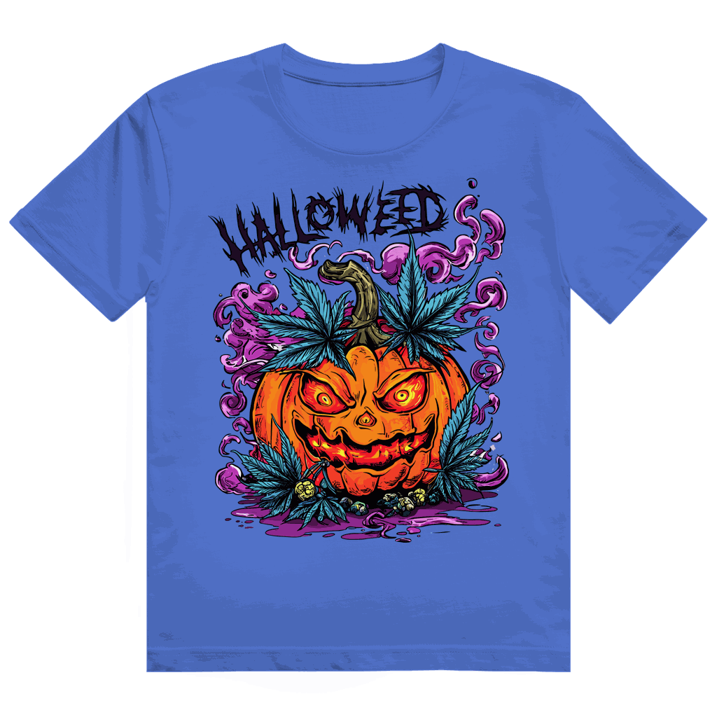 Heavy Cotton T-Shirt - Halloweed Pumpkin | Division420®