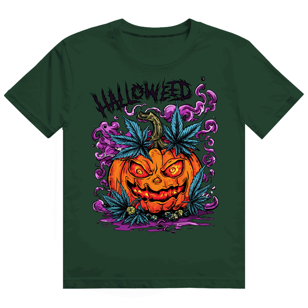 Heavy Cotton T-Shirt - Halloweed Pumpkin | Division420®