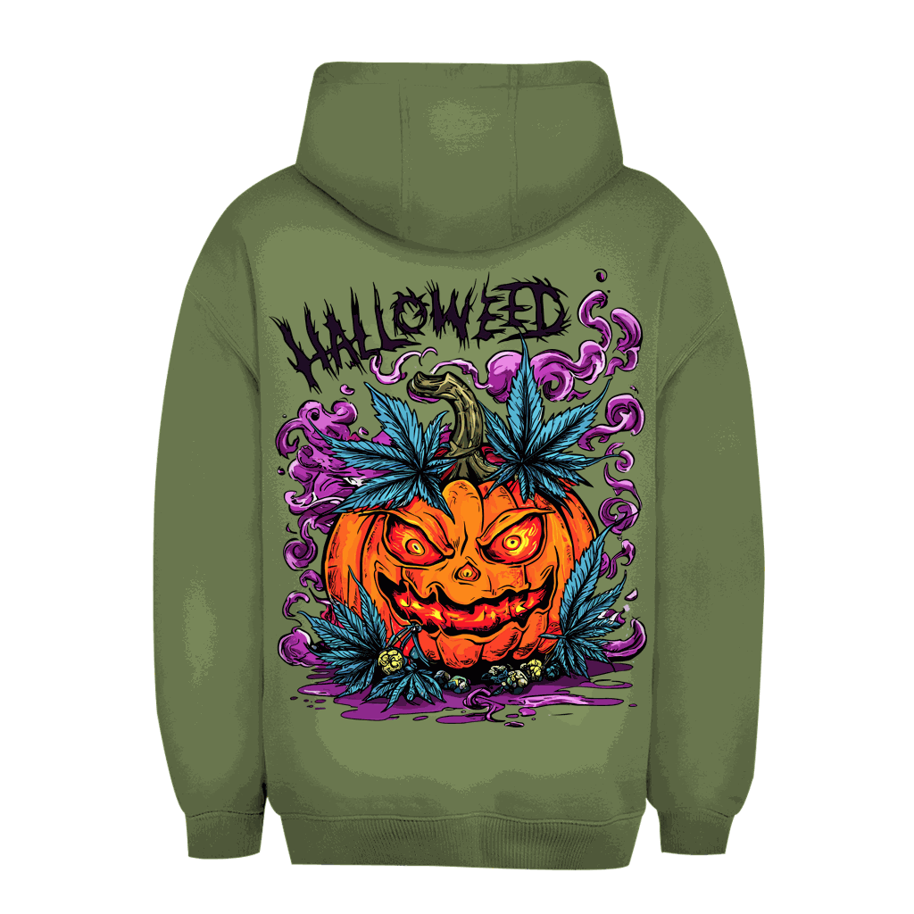Unisex Oversize Hoodie - Halloweed Pumpkin | Division420®