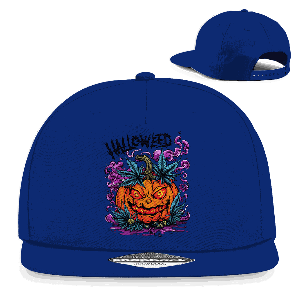 Snapback Rapper Cap - Halloweed Pumpkin | Division420®