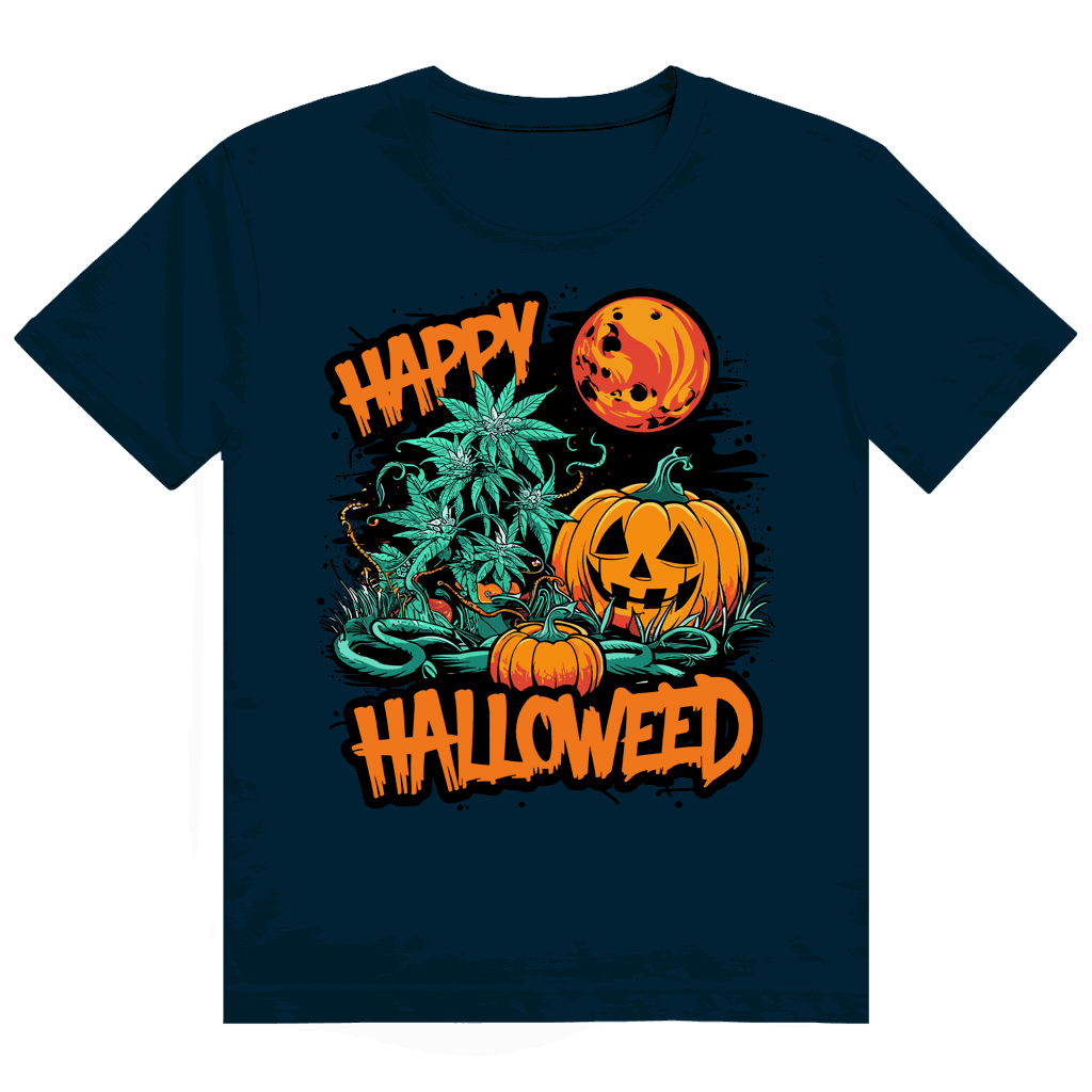 Heavy Cotton T-Shirt - Happy Halloweed | Division420®