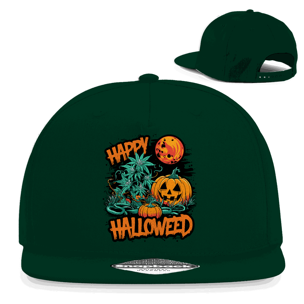 Snapback Rapper Cap - Happy Halloweed | Division420®