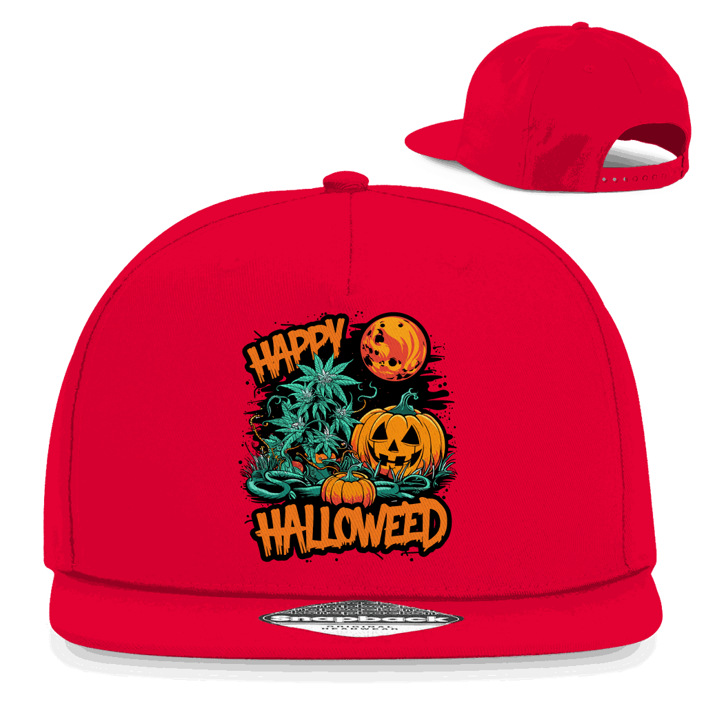 Snapback Rapper Cap - Happy Halloweed | Division420®
