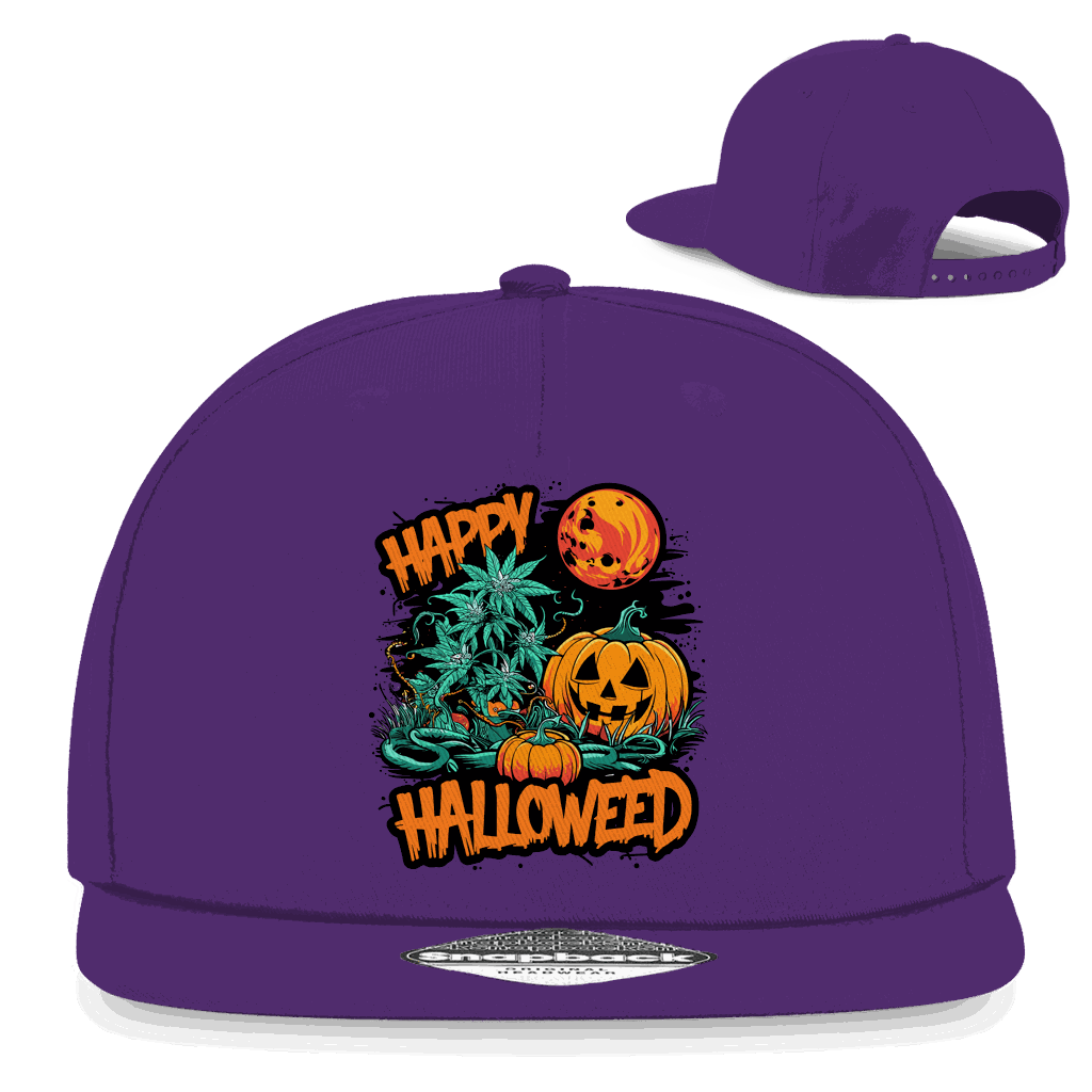 Snapback Rapper Cap - Happy Halloweed | Division420®