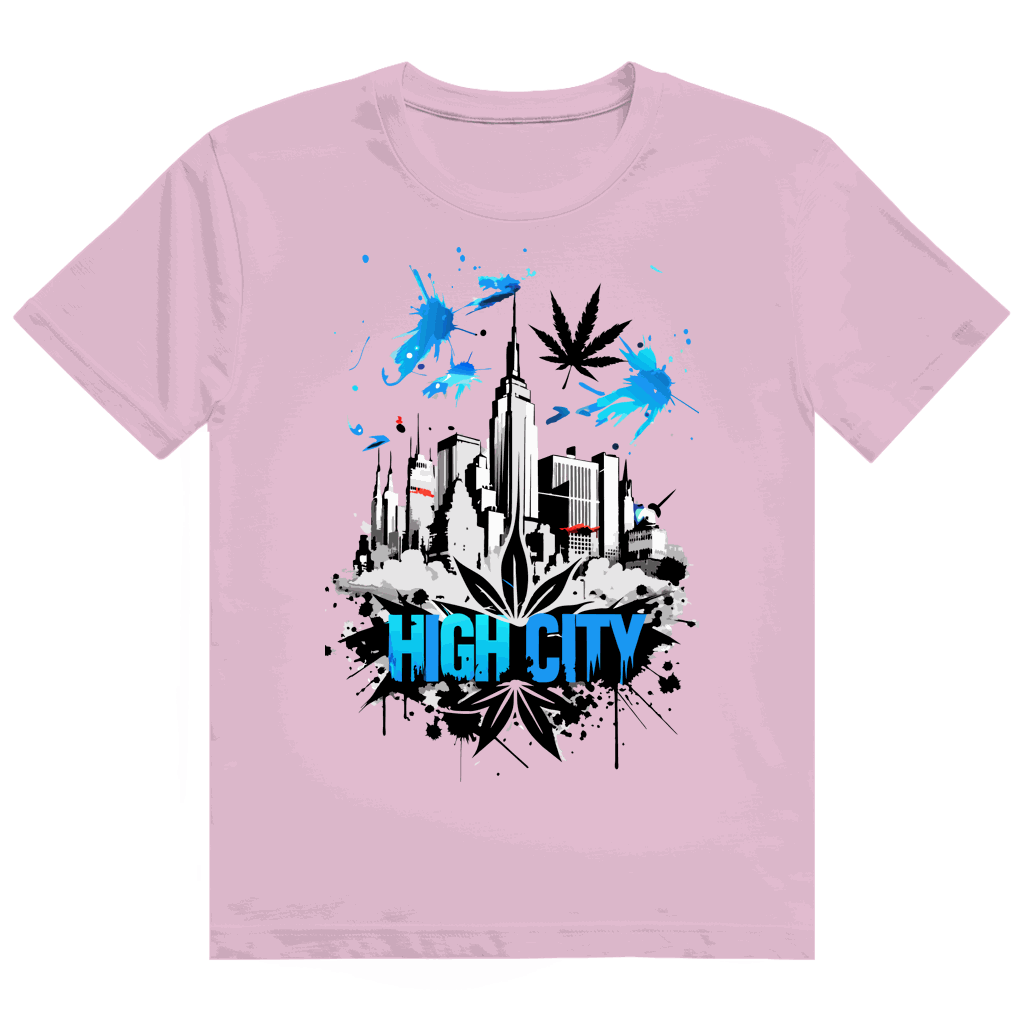 Heavy Cotton T-Shirt - High City Art Print | Division420®