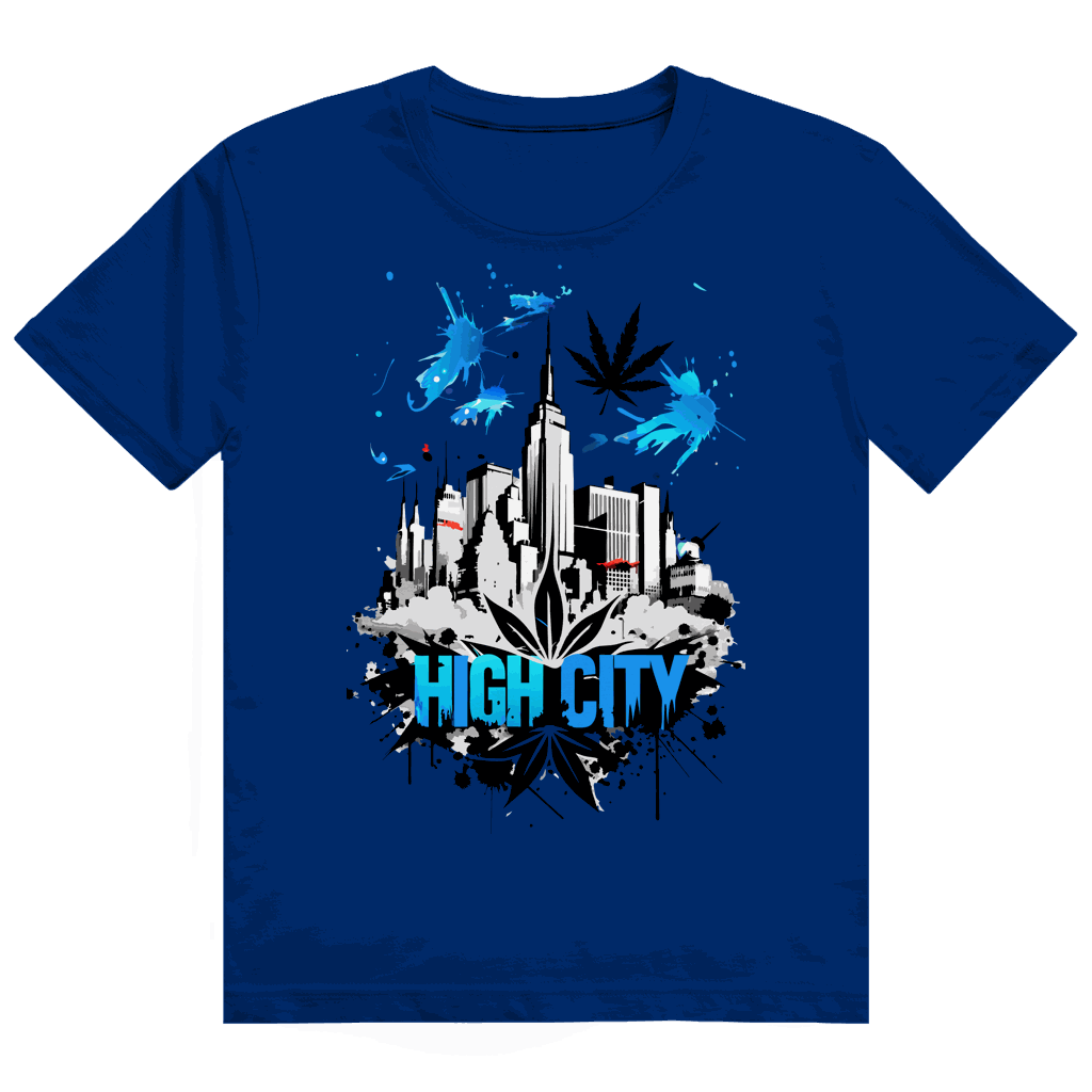 Heavy Cotton T-Shirt - High City Art Print | Division420®