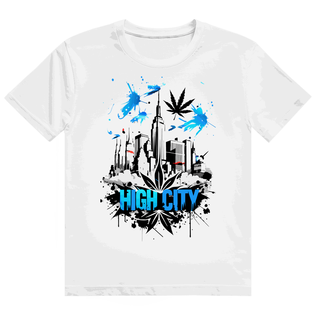 Heavy Cotton T-Shirt - High City Art Print | Division420®