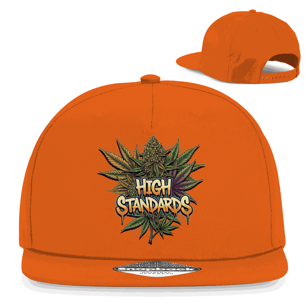 Snapback Rapper Cap - High Standards | Division420®
