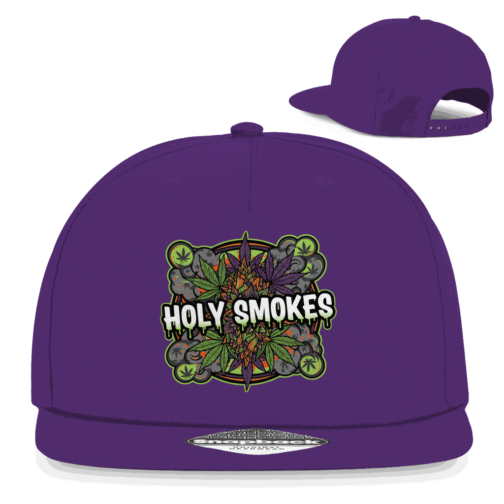 Snapback Rapper Cap - Holy Smokes | Division420®