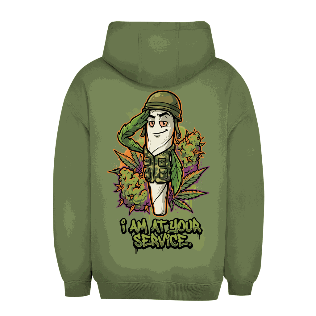 Unisex Oversize Hoodie - I am at your Service | Division420®