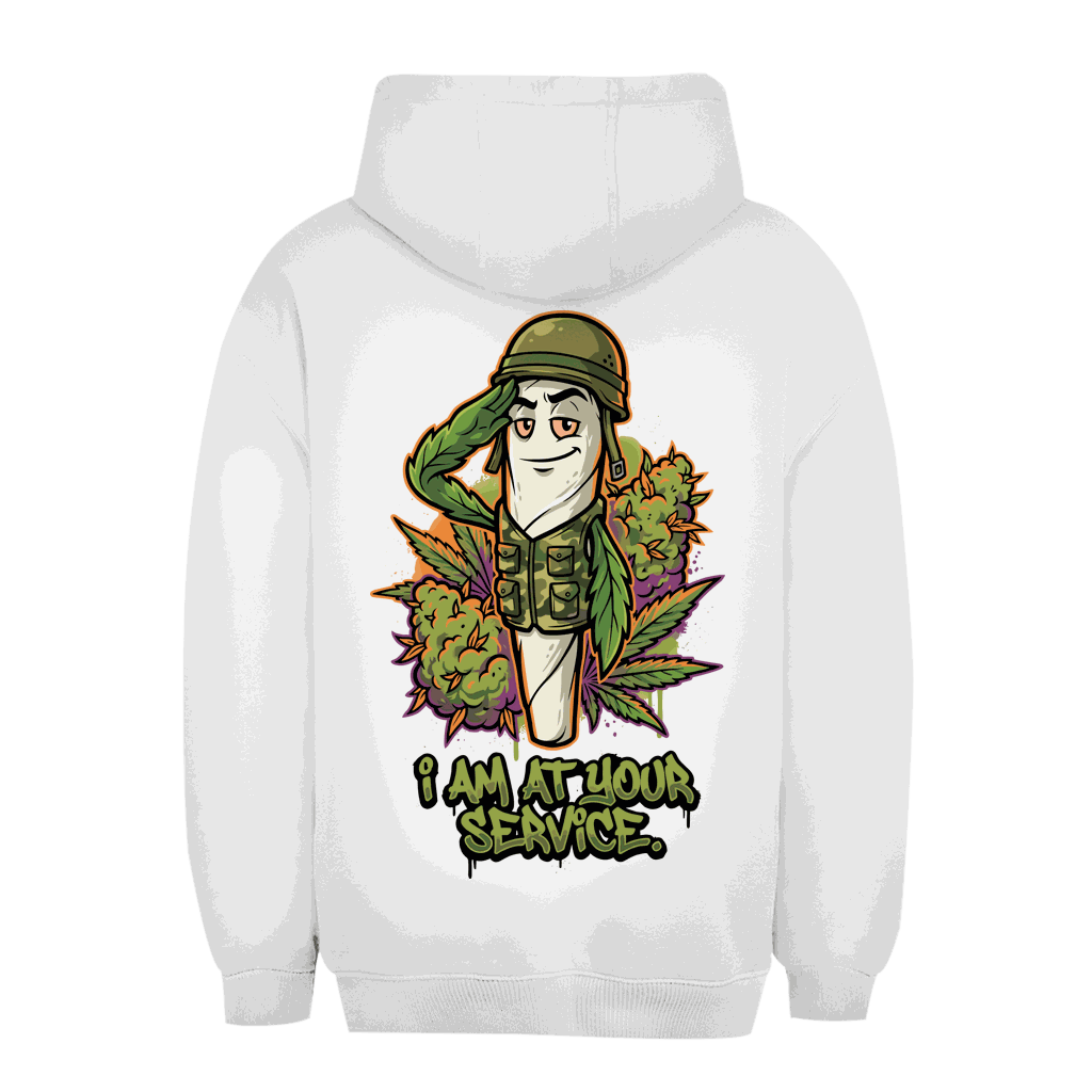Unisex Oversize Hoodie - I am at your Service | Division420®