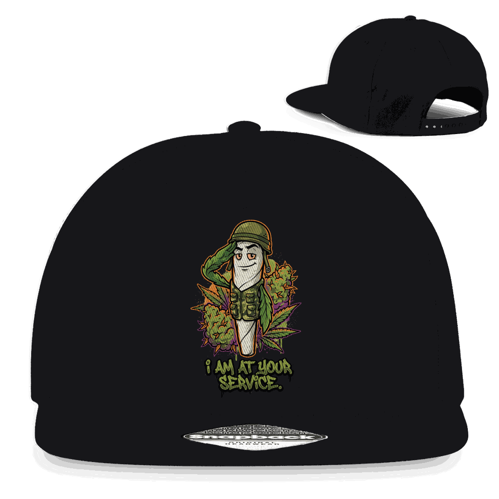 Snapback Rapper Cap- I am at your Service | Division420®