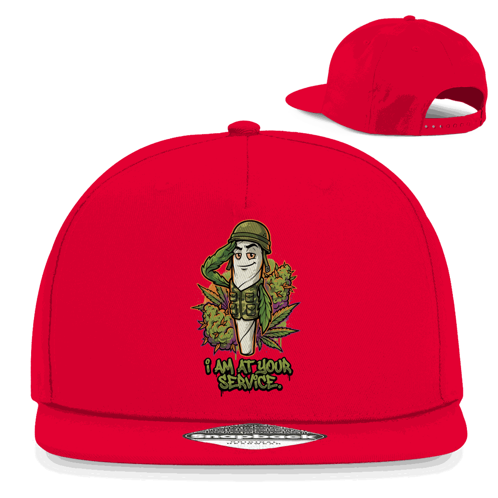 Snapback Rapper Cap- I am at your Service | Division420®