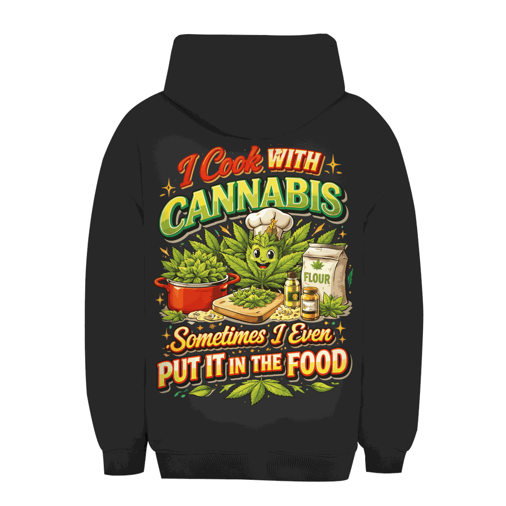 Unisex Oversize Hoodie - I cook with Cannabis | Division420®