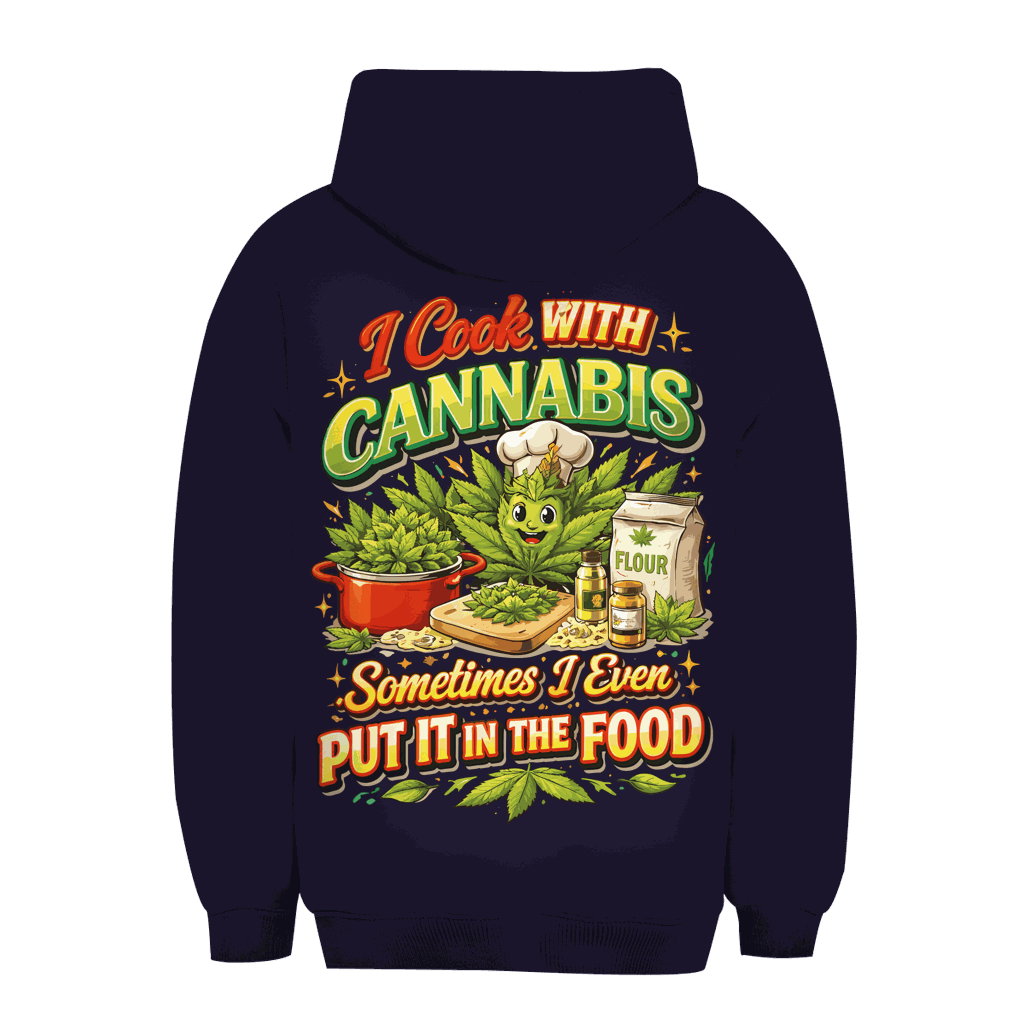 Unisex Oversize Hoodie - I cook with Cannabis | Division420®