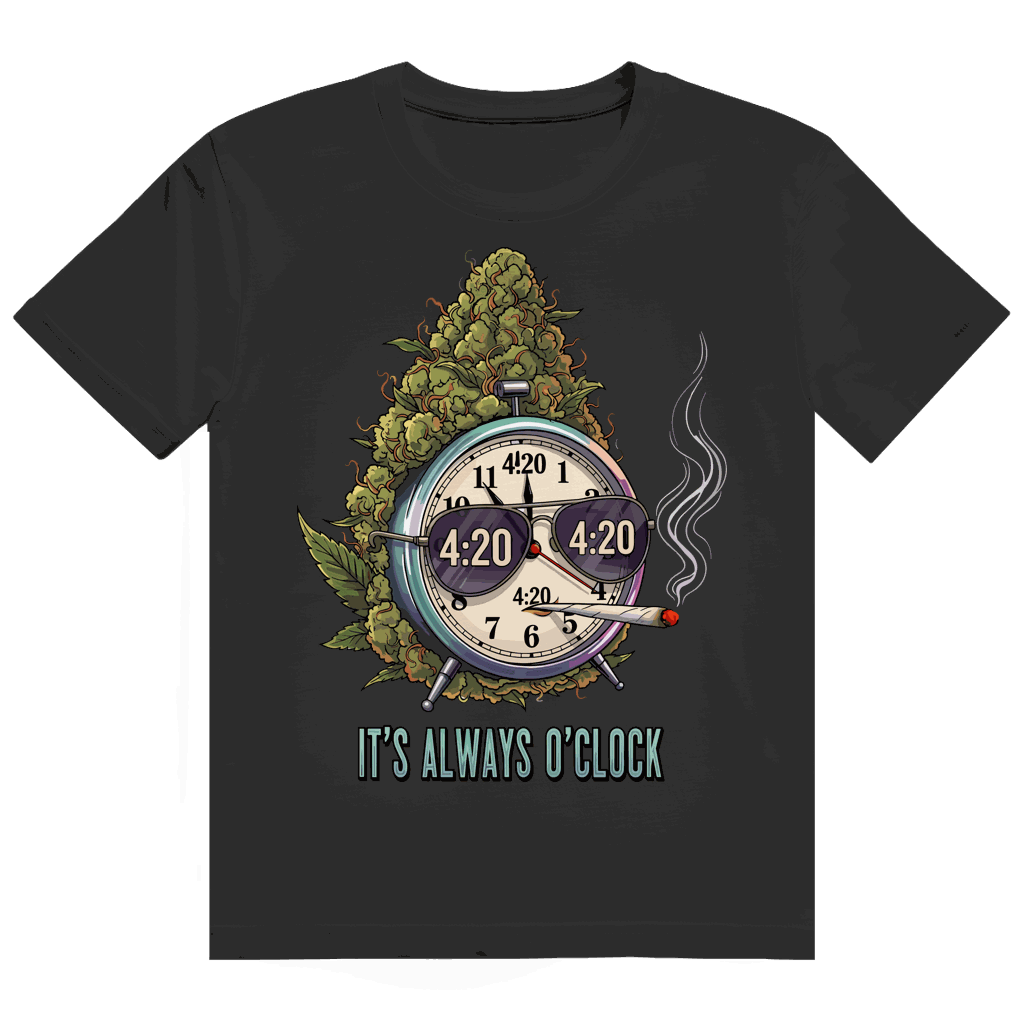 Heavy Cotton T-Shirt - It is always o clock | Division420®