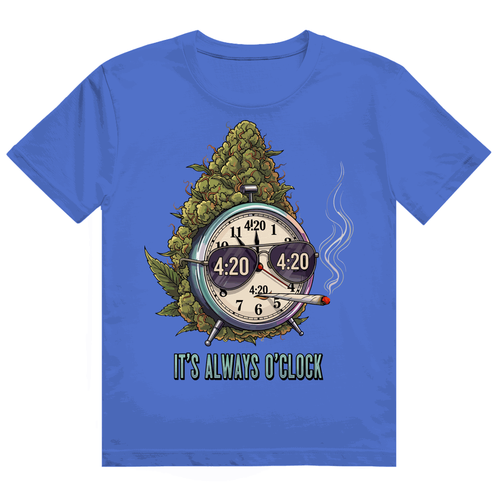 Heavy Cotton T-Shirt - It is always o clock | Division420®