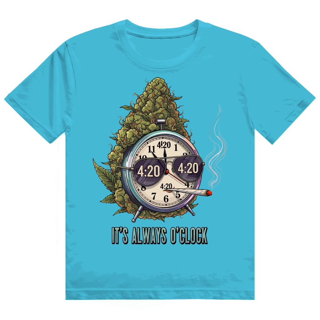 Heavy Cotton T-Shirt - It is always o clock | Division420®