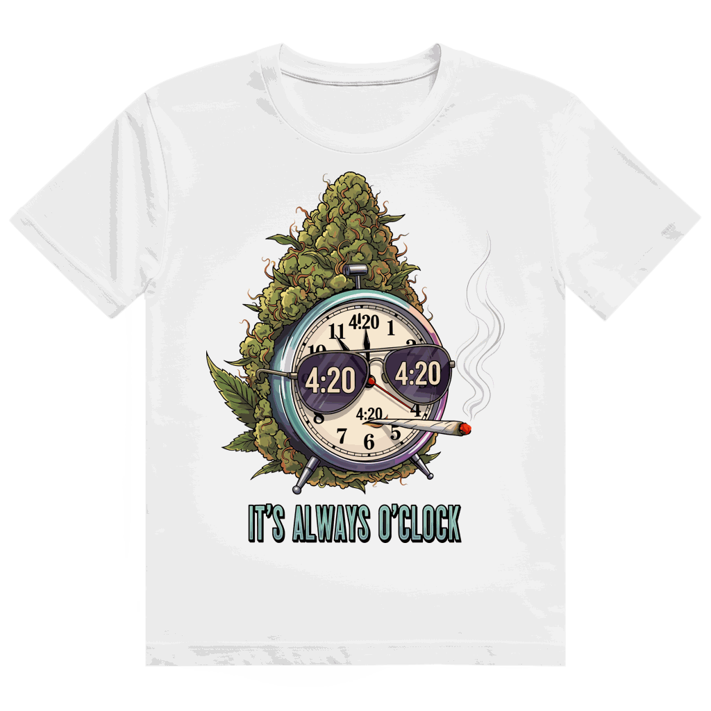 Heavy Cotton T-Shirt - It is always o clock | Division420®