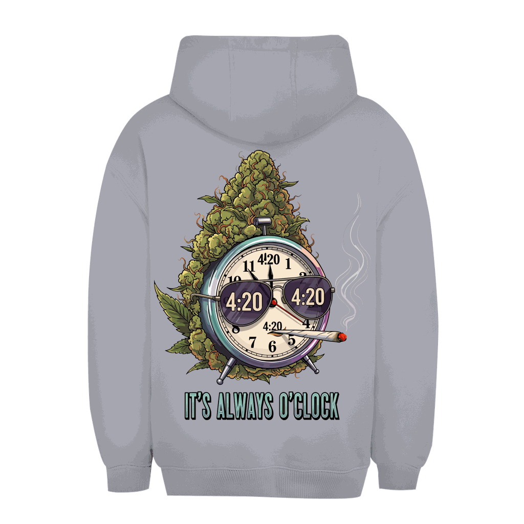 Unisex Oversize Hoodie von Division420 mit urbanem Style und nachhaltiger Baumwolle
