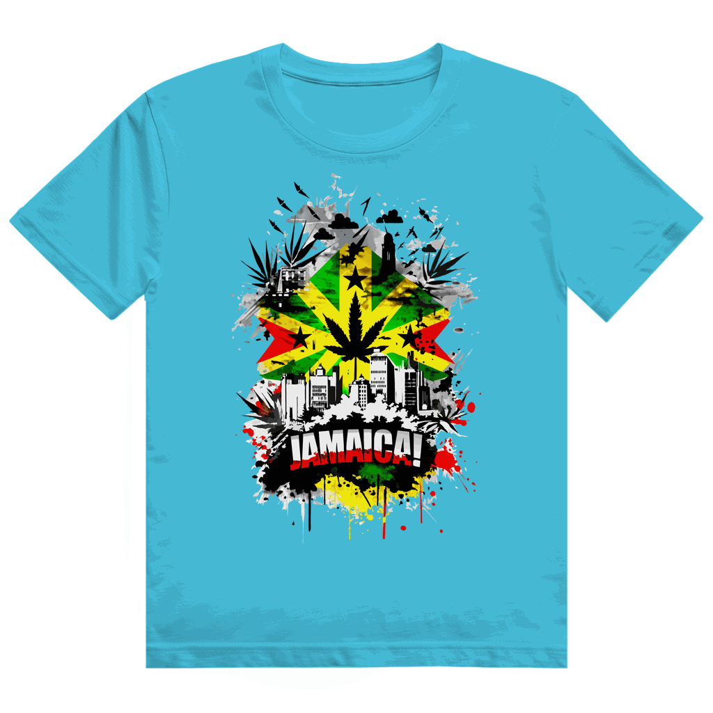 Heavy Cotton T-Shirt - Jamaica Art Print | Division420®