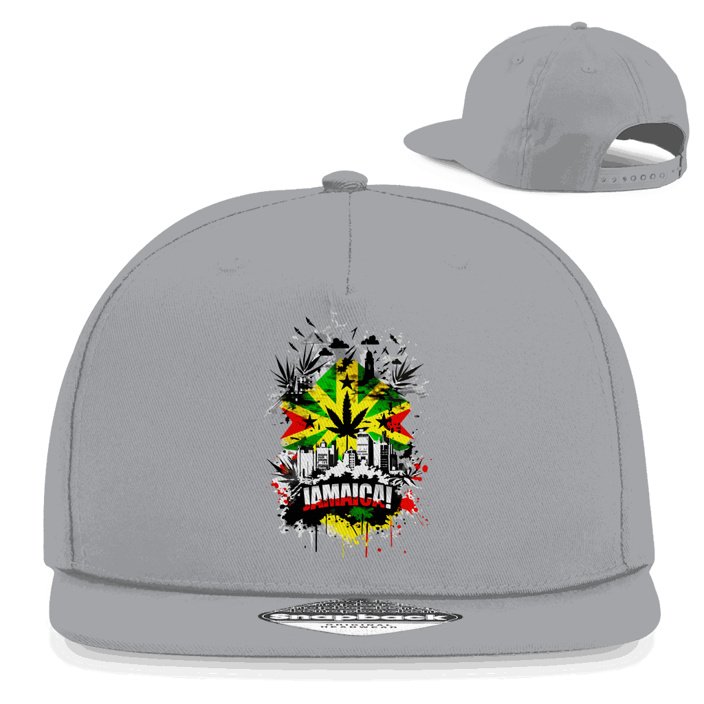 Snapback Rapper Cap - Jamaica Art Print | Division420®