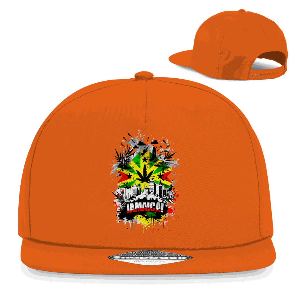 Snapback Rapper Cap - Jamaica Art Print | Division420®