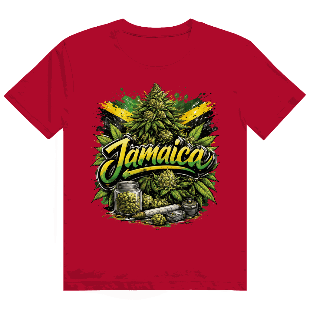 Heavy Cotton T-Shirt - Jamaica Vibes | Division420®