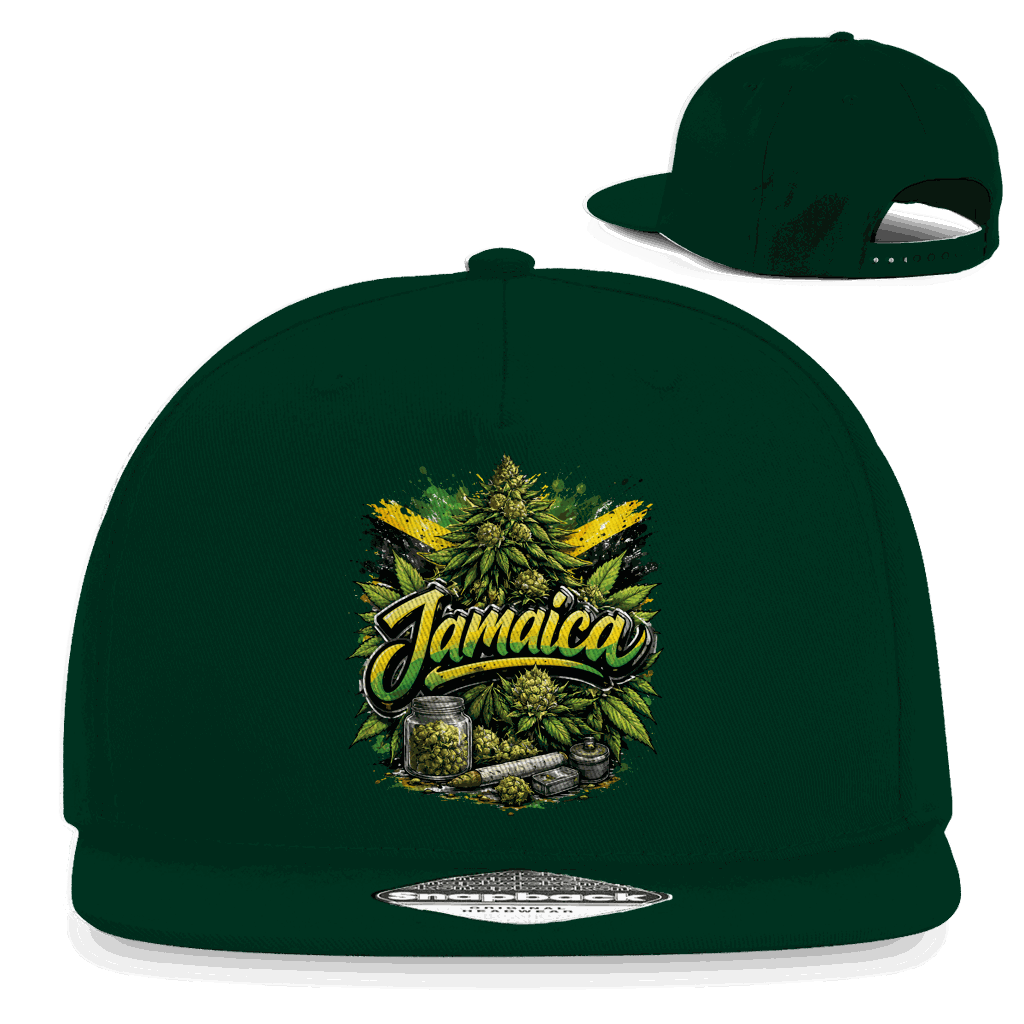Snapback Rapper Cap - Jamaica Vibes | Division420®
