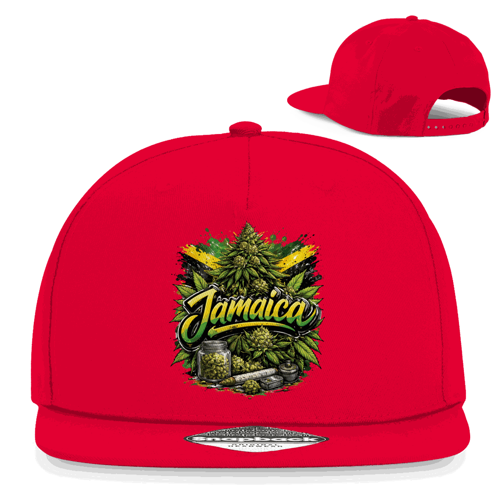 Snapback Rapper Cap - Jamaica Vibes | Division420®
