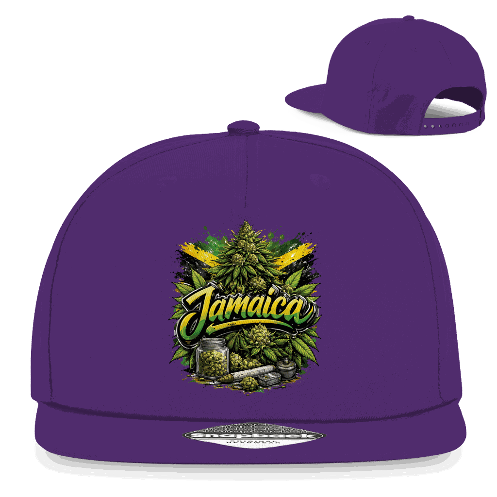 Snapback Rapper Cap - Jamaica Vibes | Division420®