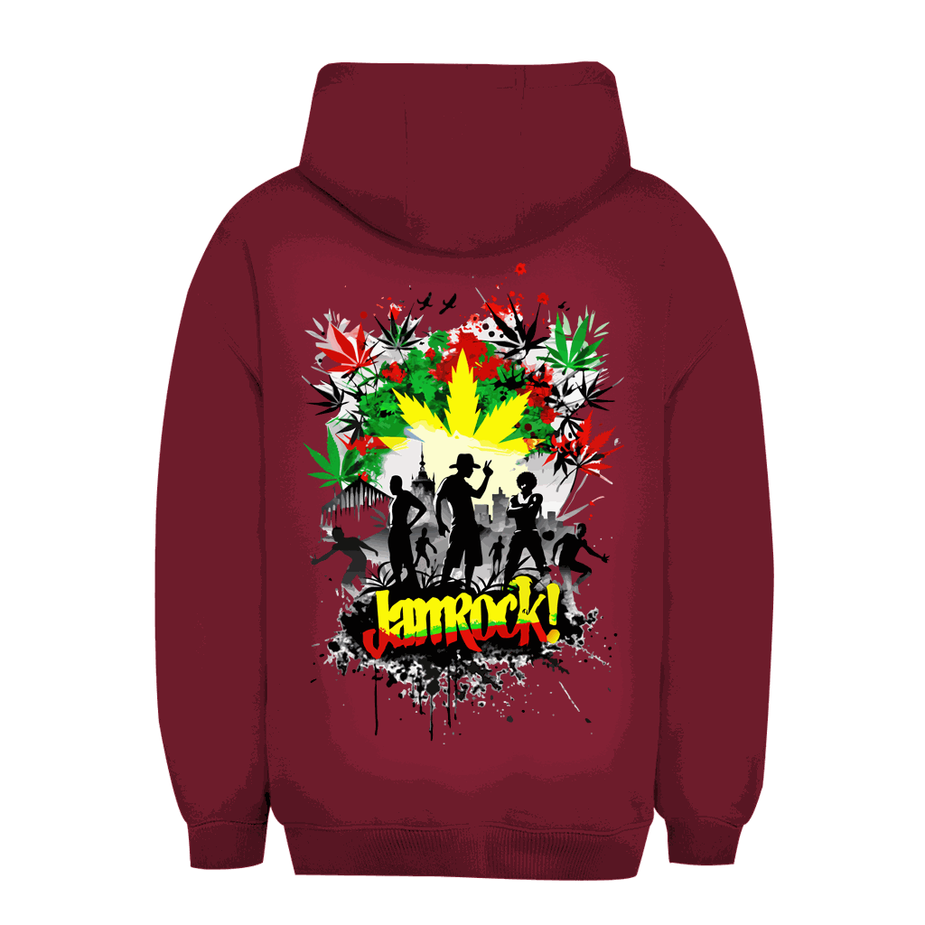 Unisex Oversize Hoodie - Jamrock | Division420®